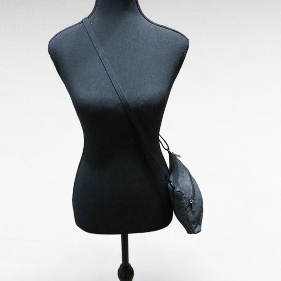 Dakine 100% Recycled Jacky Vintage Blue Denim Look Vegan Crossbody Bag - Picture 7 of 10